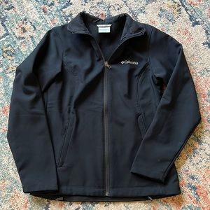 Columbia womens softshell jacket black